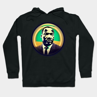 MLK Jr Colorful Portrait Hoodie